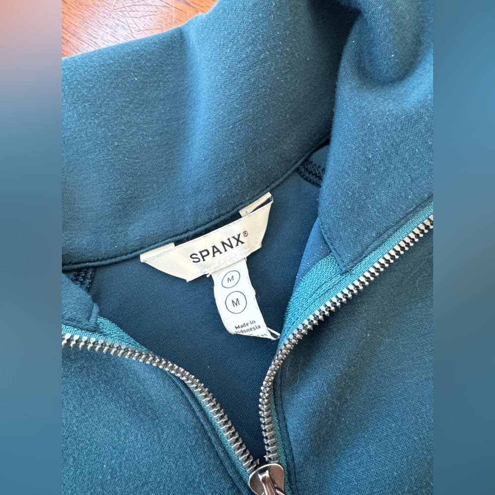 Spanx Air Essentials Teal Matching Set- Womens Si… - image 6